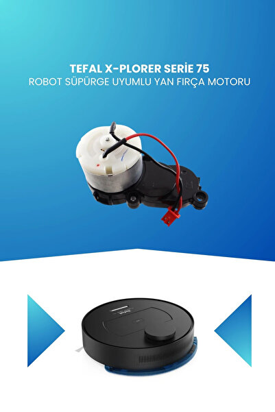 ELECTROLL Motor perie laterală compatibil cu aspiratorul robot Tefal X-plorer...