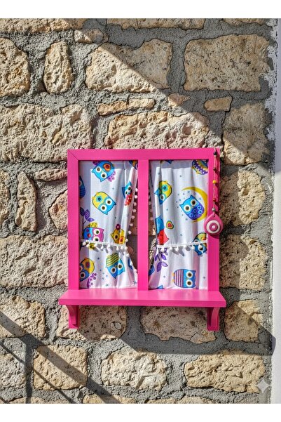 buraxe Nazarlık detaylı,50×60 cm perdeli ahşap pencere tasarımı,balkon ,cafe,...