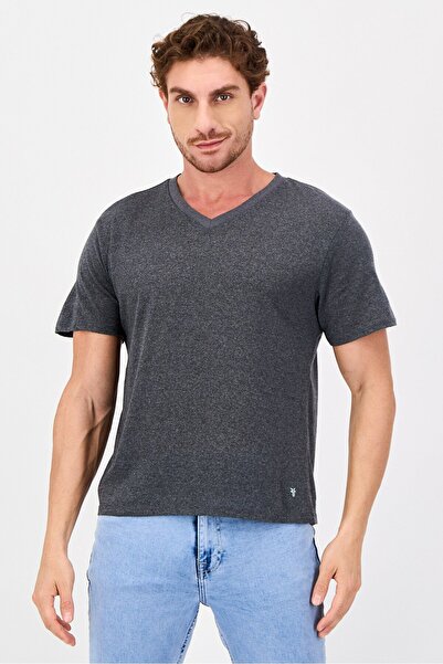 Frye Men 4 Pieces Crew Neck Brand Logo Short Sleeve T-Shirt, Multicolor