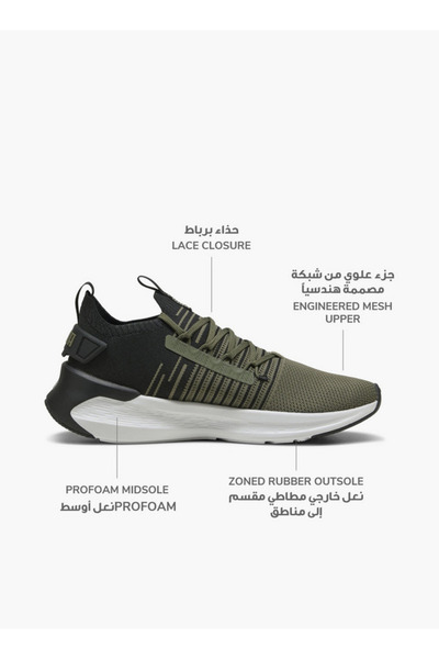 Puma Men Softride Symmetry Fuzion Lace-Up Sports Shoes