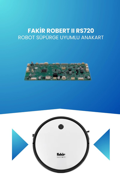 ELECTROLL Placă de bază compatibilă cu aspiratorul robot Fakir Robert II Rs720