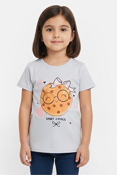 The Children's Place Toddlers Girl Crew Neck Short Sleeve Graphic Print T-Shi...