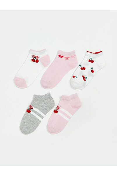 LC Waikiki Embroidered Girls' Bootie Socks from Uzg Store for Style Enthusias...
