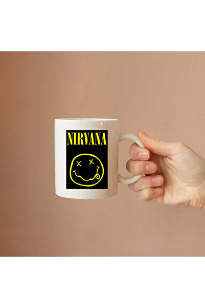 Nirvana Baskılı Kupa Bardak