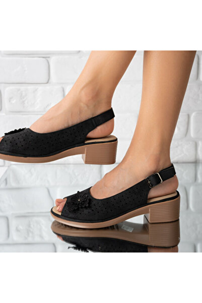 Sofia Store Sandale dama din piele ecologica perforata Lacramioara