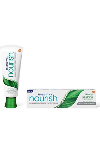 Sensodyne Nourish Gentle Soothing Toothpaste for Sensitivity and Cavities 75ml