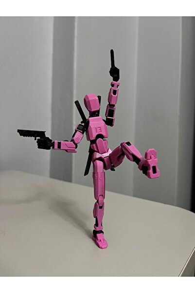 joybaskı Oynar Eklemli Hareketli Robot Oyuncak Aksiyon Figürü 3D Baskı 13 cm ...