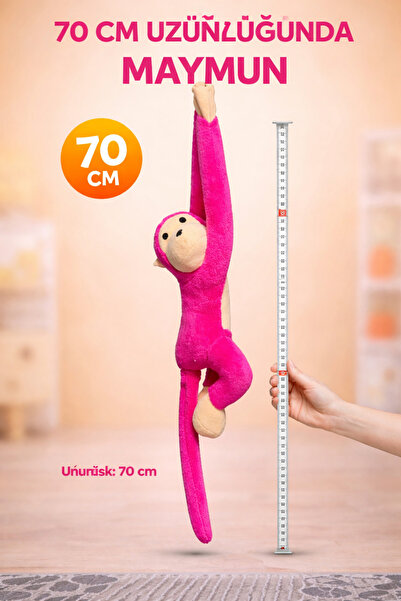 İB GLOBAL Hands Clasping Game and Sleeping Companion Plush Monkey Toy Hugging...