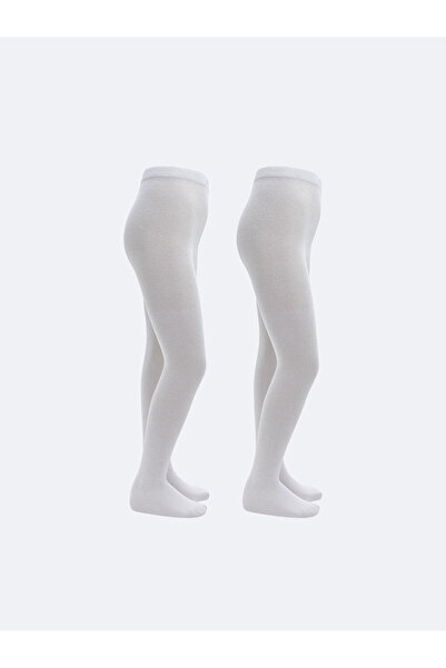 LC Waikiki Esvab • Modern & Distinctive Classic Girls' Pantyhose 2-Pack