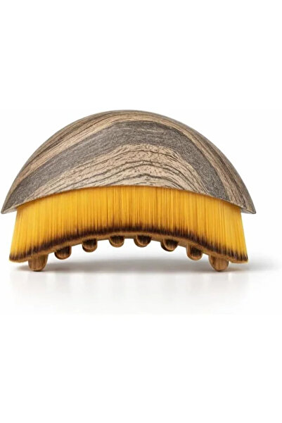 RED KİTCHEN Kutulu Ahşap Görünümlü Lenf Drenaj Masaj Fırçası Yüz Boyun Çene Y...