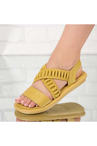 Sofia Store Women's perforated eco-leather sandals Galina