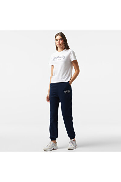 Tommy Hilfiger Tommy Jeans Rlx Varsity Kadın Mavi Eşofman Alti