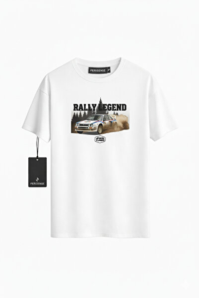 PERISENSE Unisex Rally Monster Printed Premium Combed Cotton Oversized T-Shirt