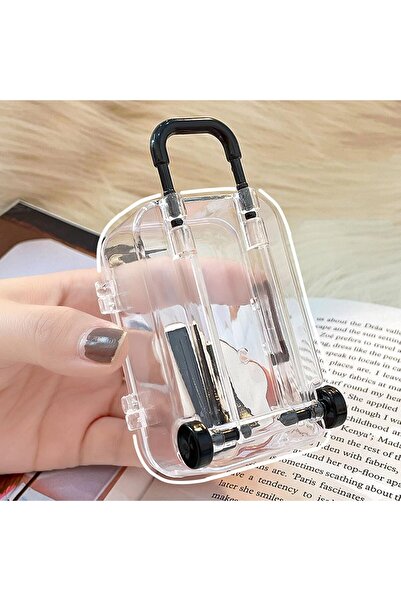 Zümrüt Toystore Realistic Transparent Suitcase-Shaped Mini 8X5X4 cm Jewelry a...