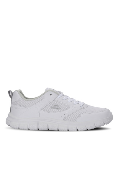 Slazenger Glen I Men's Large Size White Running & Walking Sports Shoes