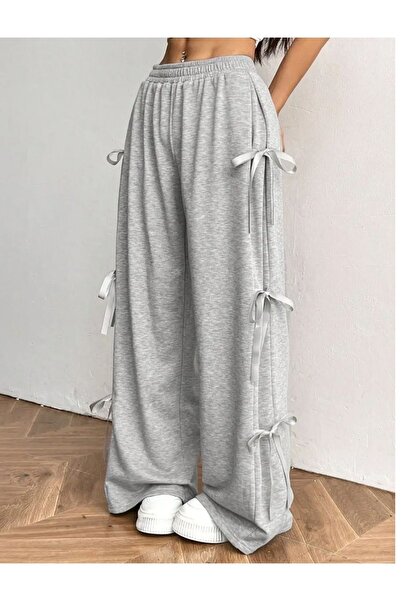 AYLFARWEAR Y2k Kurdale Detay Örme Pantolon Eşofman