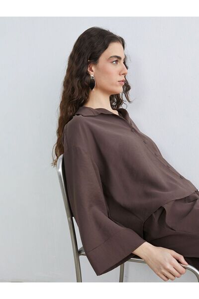 LC Waikiki LCW Vision Oversize Kadın Gömlek