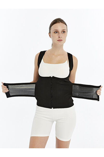 Lüx Wood Vestă termică unisex cu centură pentru saună, pentru sportivi, care ...