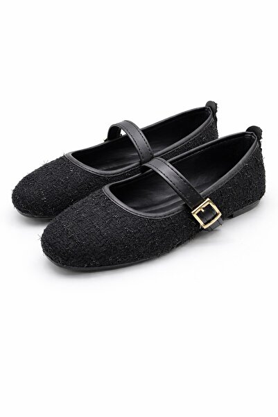 Moda Frato Sh-200 Mohair Flat Ballet Casual Women's Shoes Mary Jane Home Ball...