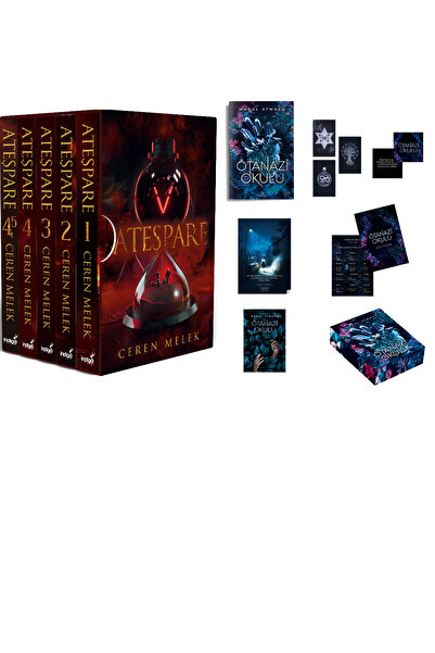 İndigo Kitap Ateşpare 5 Kitaplık Kutulu Set - Ciltli ve Özel Seri- Ötanazi Ok...
