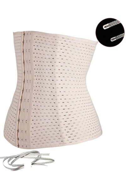 Lüx Wood Waist Shaper Hollowed Out Fabric Women's Corset with Shaping / Sculp...