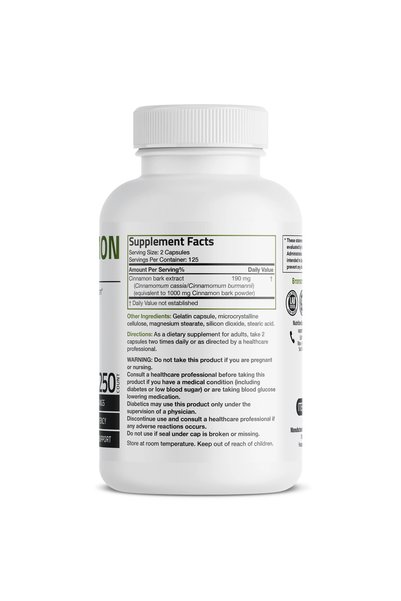 Bronson Vitamins Extract de scortisoara 1000 mg, 250 capsule, Bronson