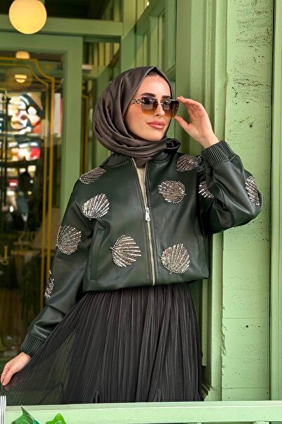 Venöve Ceket 26FWCEK0005 Yeşil