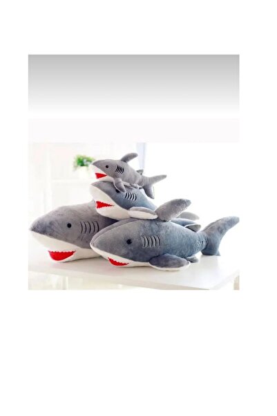 fenomen Köpek Balığı Peluş Büyük Boy 60 cm - Yumuşak & Hediyelik