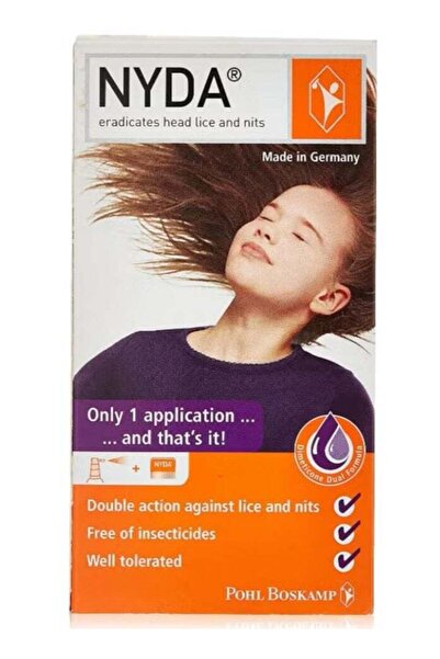 Nida بخاخ علاج القمل شفاف 50 مل