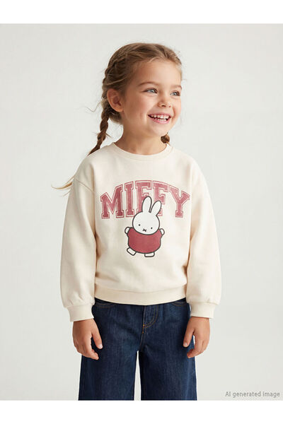 LC Waikiki سترة سميكة مطبوعة عليها Miffy للفتيات من UZG STORE