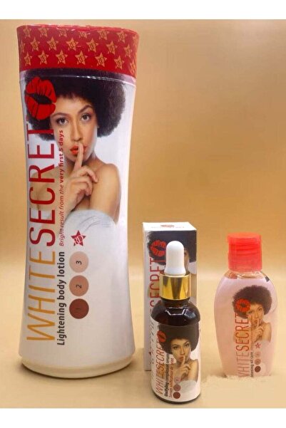 White secret 3 Piece Body Lightening Set