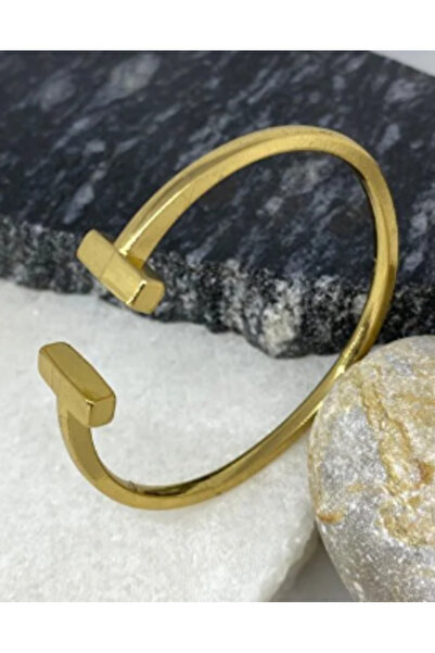 Mazzy Boine Minimal Gold Inside White Women's Wristwatch