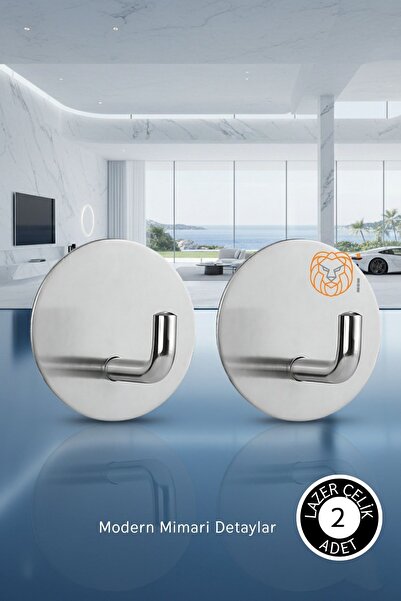 Transformacion 2'li Banyo ve Mutfak Askı Seti - SUS304 Lazer Kesim Çelik Ultr...