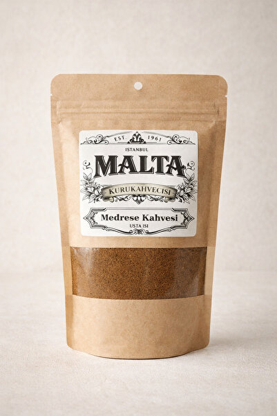 Malta Kurukahvecisi قهوة تركية تقليدية من مدرسة القهوة، قهوة مصنفة، عبوة من 4...