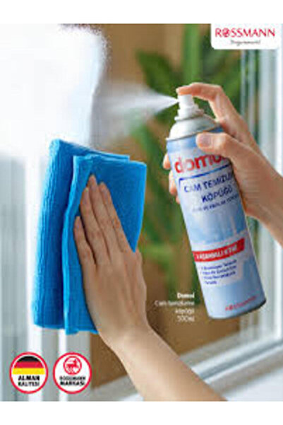 Esma Nur Akboğa Domol Cam Temizleme Köpüğü Cam ve Parlak Yüzeyler 500ml