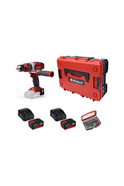 Einhell Te-Cd 18/48 Li-I Akülü Darbeli Vidalama + 2 x 4 Ah Akü + 32 Parça Uç ...