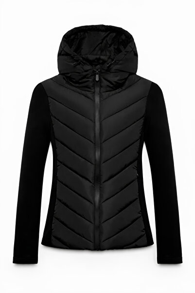 moda armanc Women's Hooded Puffer Coat Zara Range Rover Mom Jacket