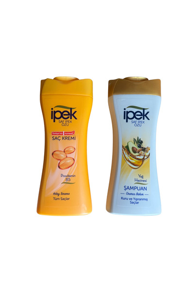 İpek şampuan 500 ML + Saç Kremi Seti Onarıcı Bakım 500ML