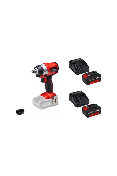 Einhell Tp-Cw 18 Li Bl Akülü Somun Sıkma Makinesi + 2 x 4 Ah Starter Kit Akü