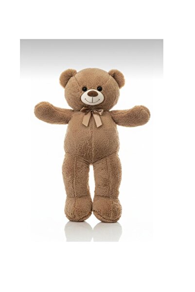 fenomen Ayıcık Kurdeleli Kahverengi Seri 90 cm - Yumuşacık & Hediyelik Peluş