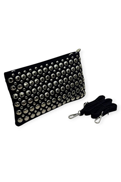 OUEEN ELİZABETH Small Size''Trok'' Nubuck Women's Hand-And-Shoulder Bag with ...