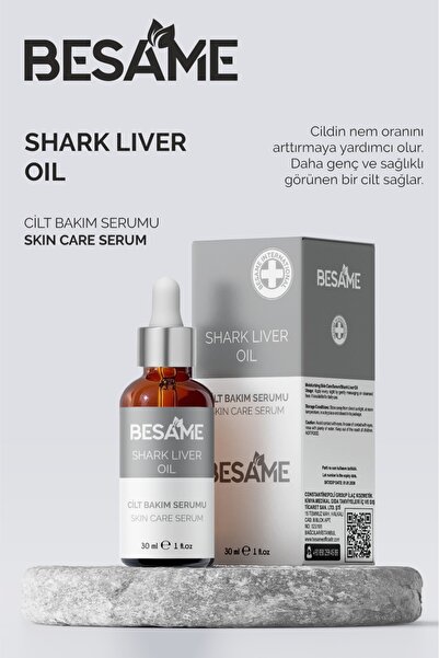 Besame Balık Yağı İçerikli Yoğun Nemlendirici ve Canlandırıcı Cilt Serumu 30 ml