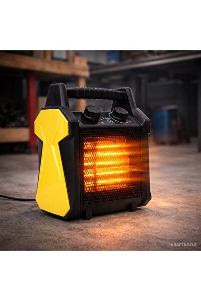 Kraft&dele Încălzitor electric, 2,5 kW, KD11740,