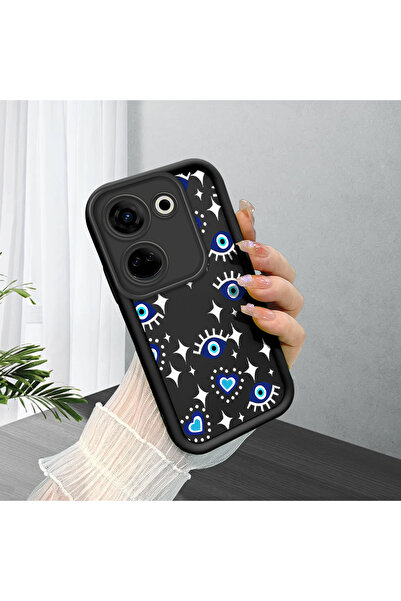 ucuc جراب مرن ممتص للصدمات لحماية العدسة بنمط حبة العين الشريرة من السيليكون ...