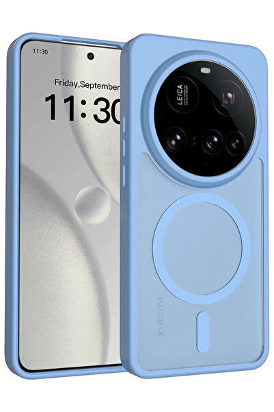 Joko غطاء STOROZAL لهاتف شاومي مي 15 ألترا مع دعم ماج سيف - (73455) أزرق فاتح