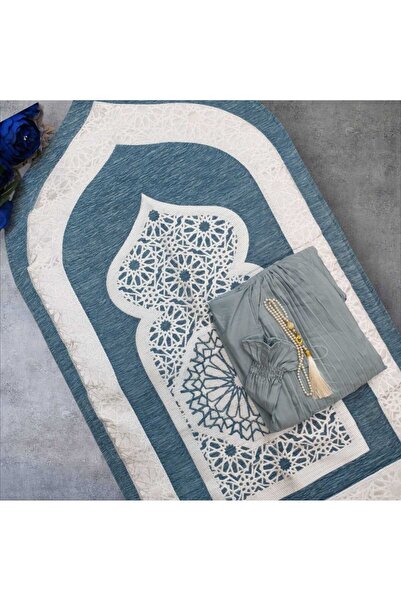 Arum Carpets طقم صلاة نسائي فاخر 3قطع