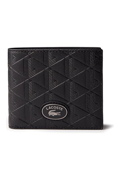 Lacoste Nomogramme Geldbörse Leder 11,5 cm