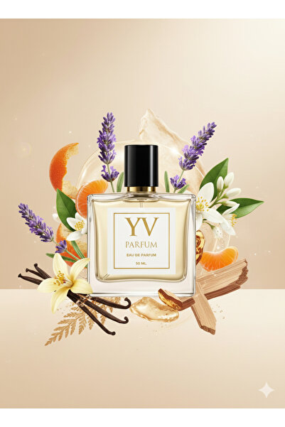 YV PARFÜM YV-102 Edp Kadın Parfüm 50 ml | ÇİÇEKSİ, TATLI | Lavanta, Mandalina...