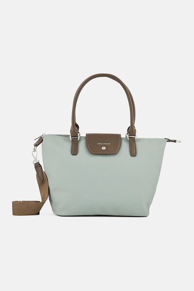 Kathy Ireland Women Brand Logo Handbag, Mint Green