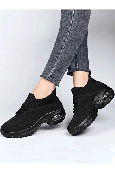 SOSENFER Kadın Koşu Ayakkabıları, Nefesli Yumuşak Toplu Kadın Ayakkabıları, A...